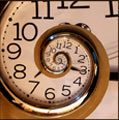 Spiraling Clock