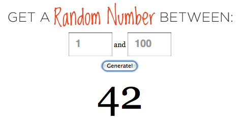 Generate A Random Number Css Tricks