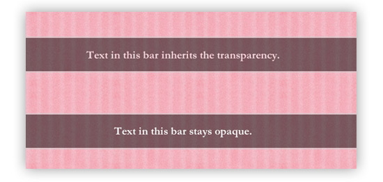Non-Transparent Elements Inside Transparent Elements | CSS-Tricks -  CSS-Tricks