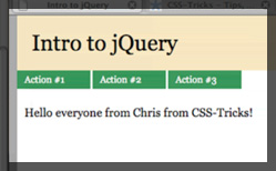 Thumbnail for #35: Intro to jQuery 2
