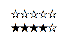 Star Ratings With Very Little Css Css Tricks