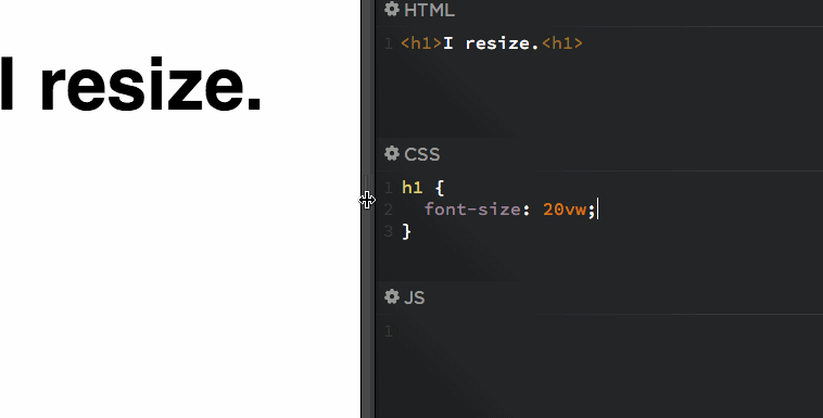 html make text smaller