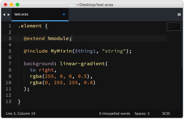 sublime text 2 for mac html editor