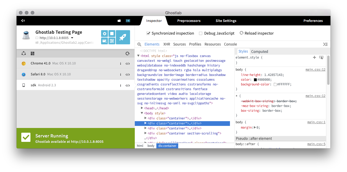 Samsung Driver For Debugging On Chrome Browser In Osx