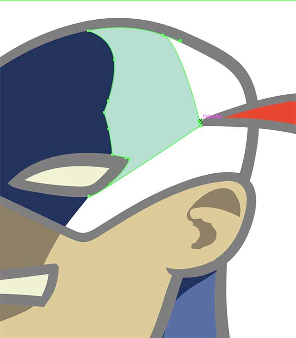 redraw the path points