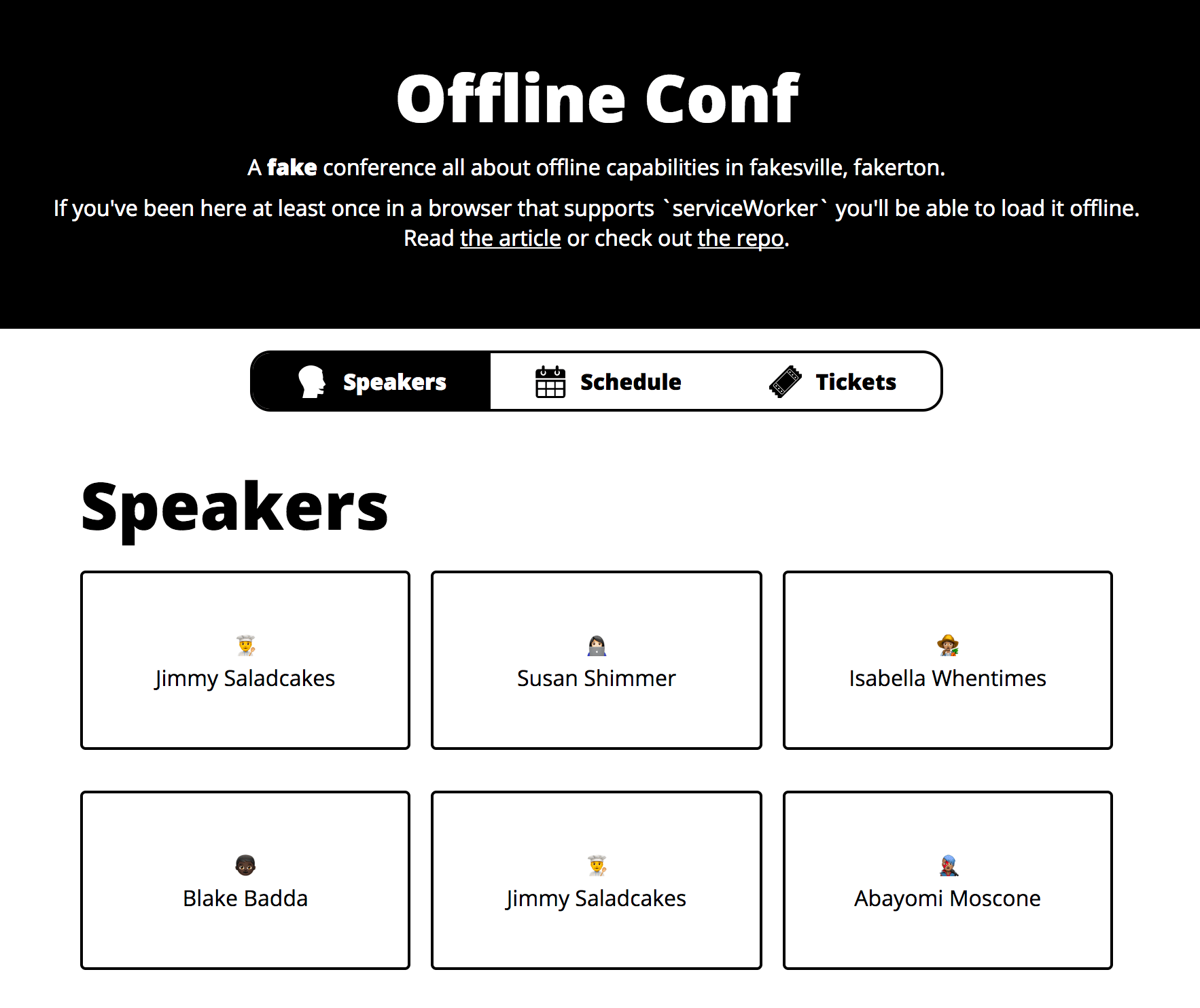 Offline сайт