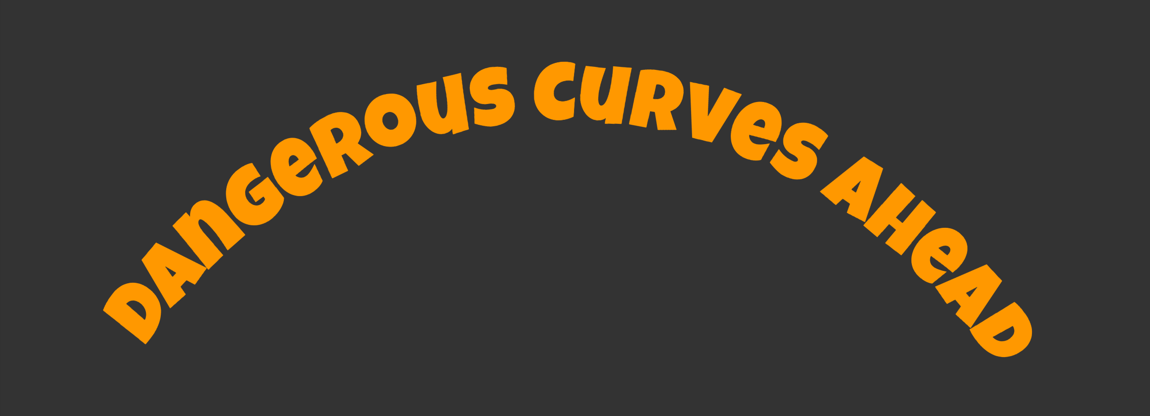 Curved Text Along A Path Css Tricks