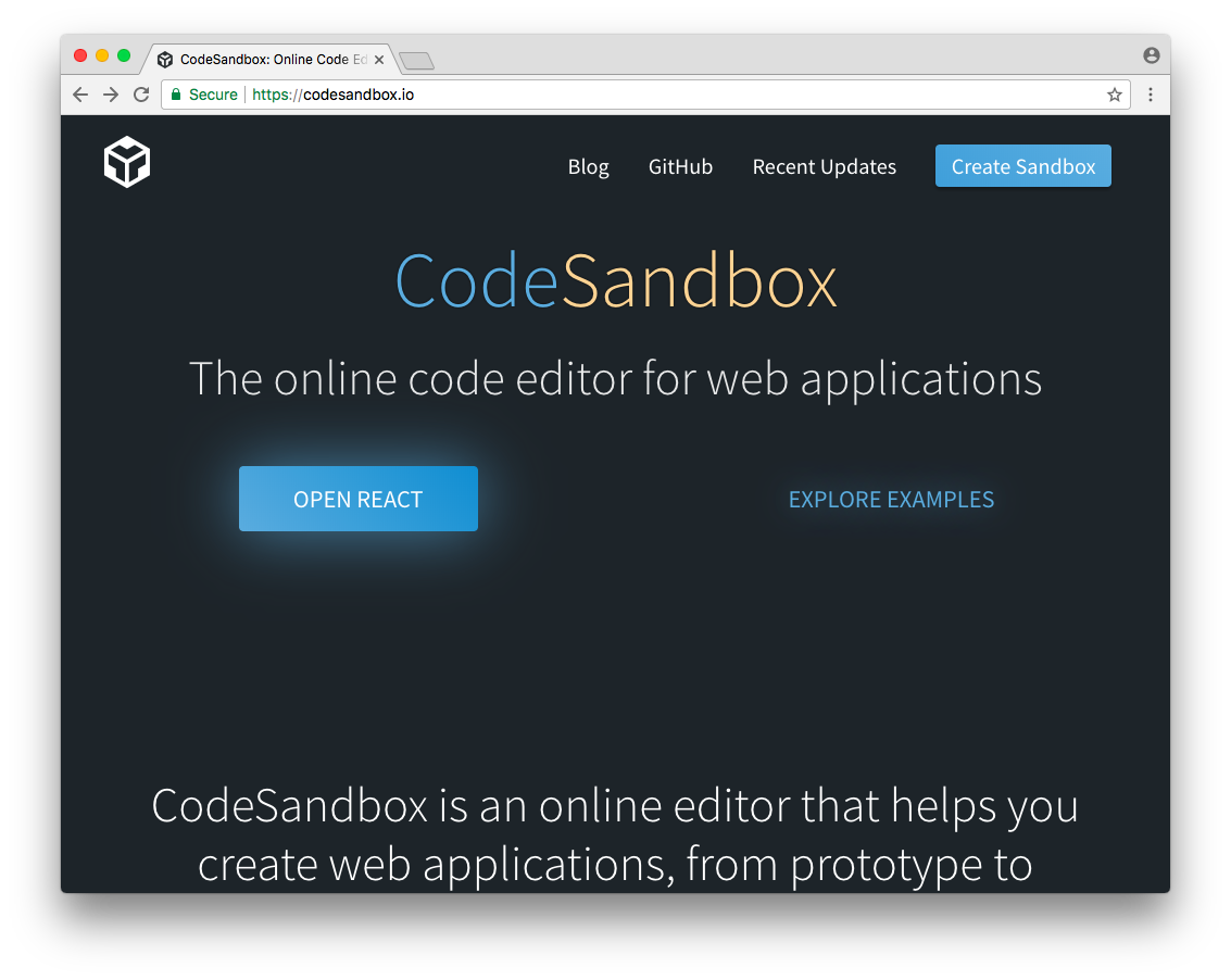 CodeSandbox