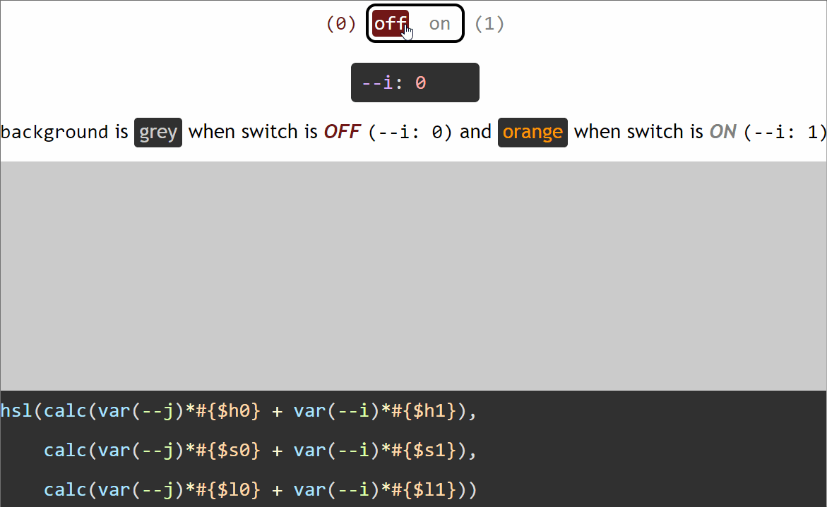 switch_state_2 DRY Switching with CSS Variables: The Difference of One Declaration design tips 