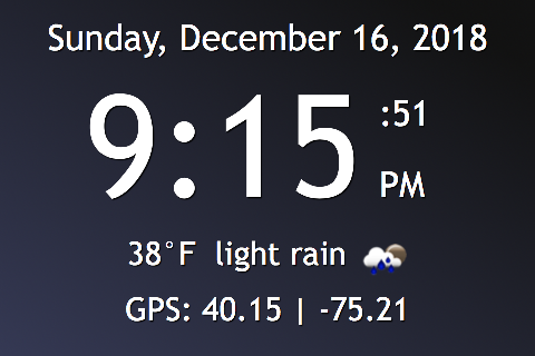 clockwall-final How I Built a GPS-Powered Weather Clock With My Old iPhone 4 design tips 