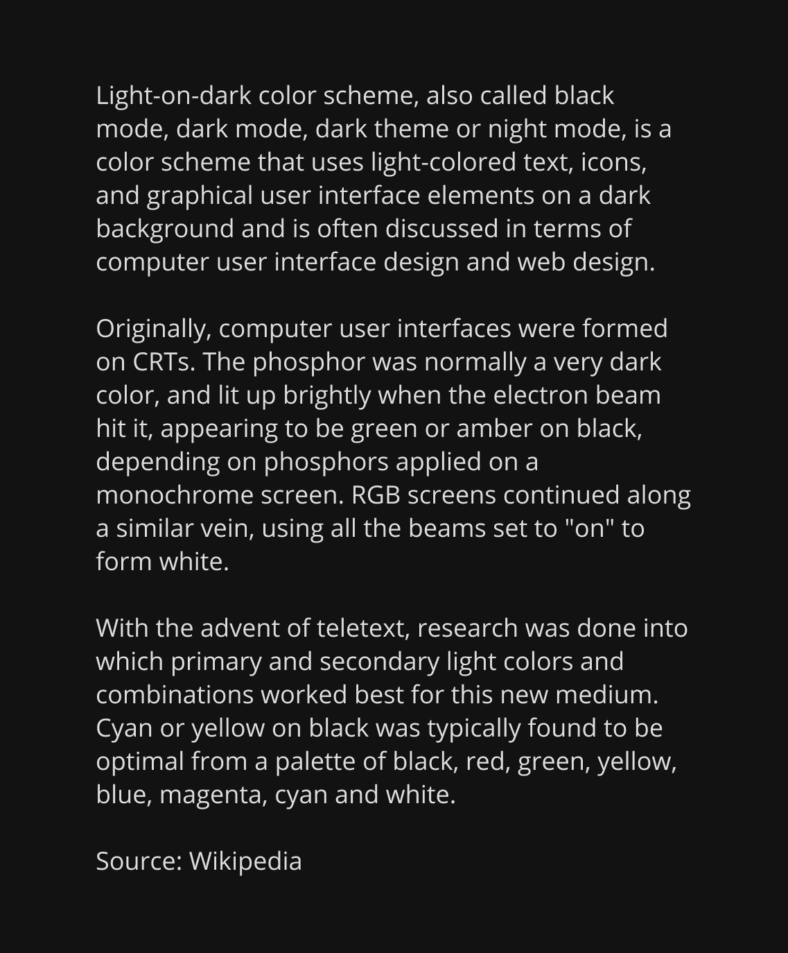 A Complete Guide To Dark Mode On The Web Css Tricks