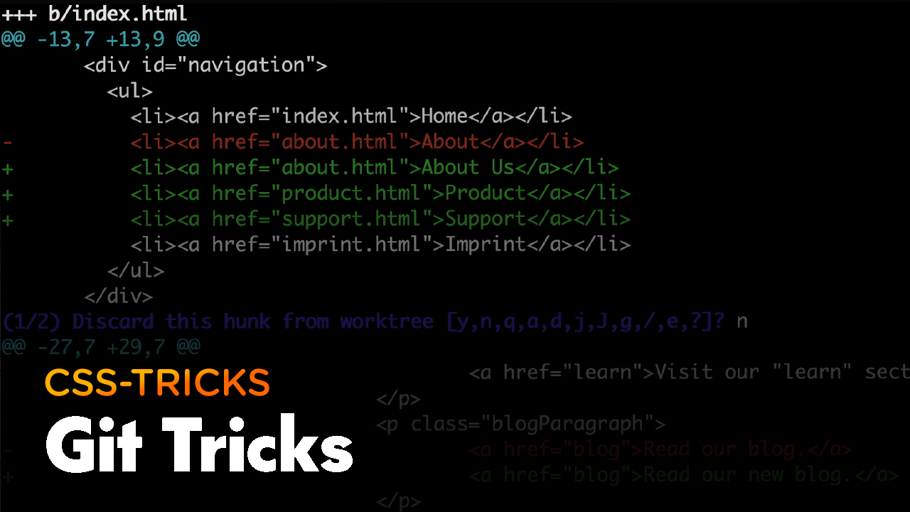 Thumbnail for #192: Git Tricks for Getting Yourself Out of Trouble