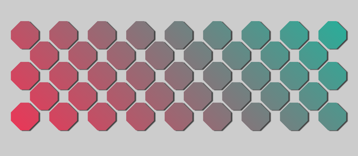CSS Hexagons grid