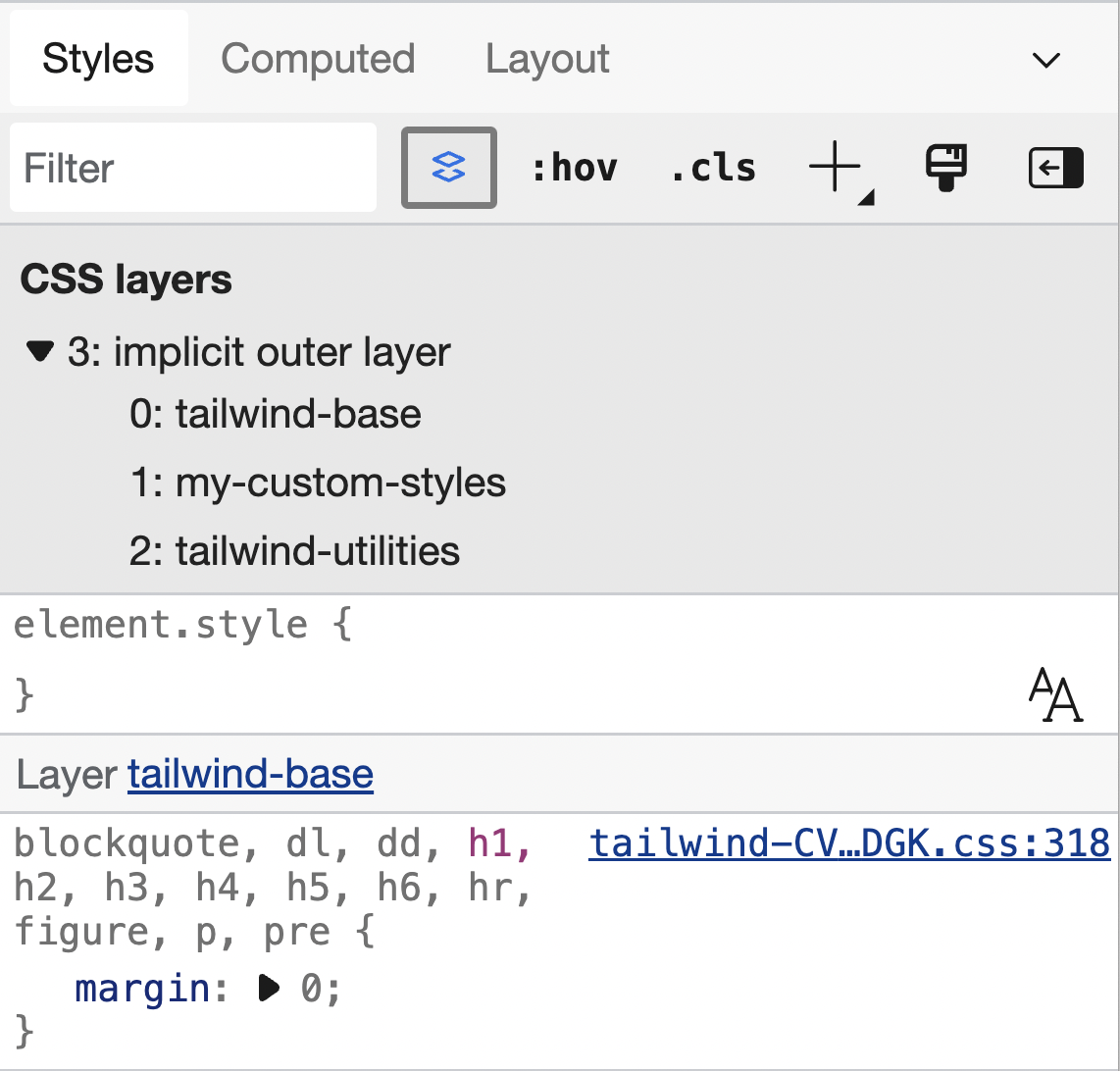 Using CSS Cascade Layers To Manage Custom Styles In A Tailwind Project ...