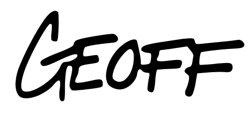 Handwritten signature Geoff