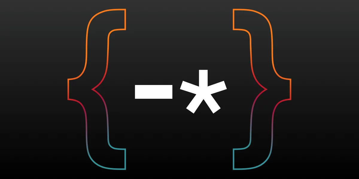 Syntax for CSS prefix selector, which is a dash and asterisk.