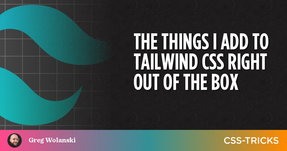 Learning Tailwind CSS